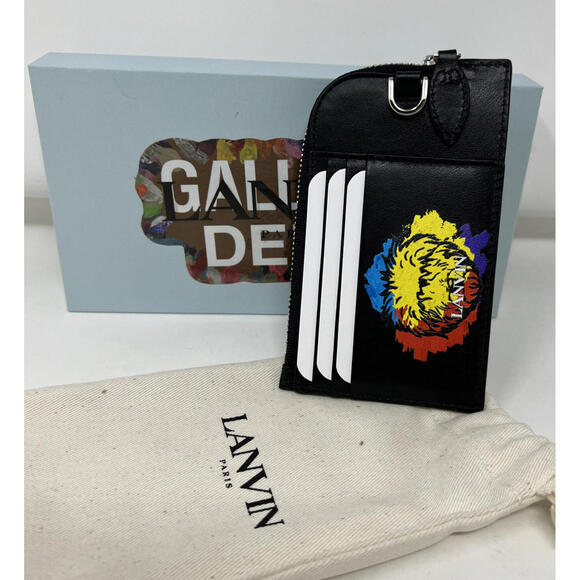 Gallery Dept. × Lanvin  Credit Card Holder Necklace in Black / Multi BNWB OS